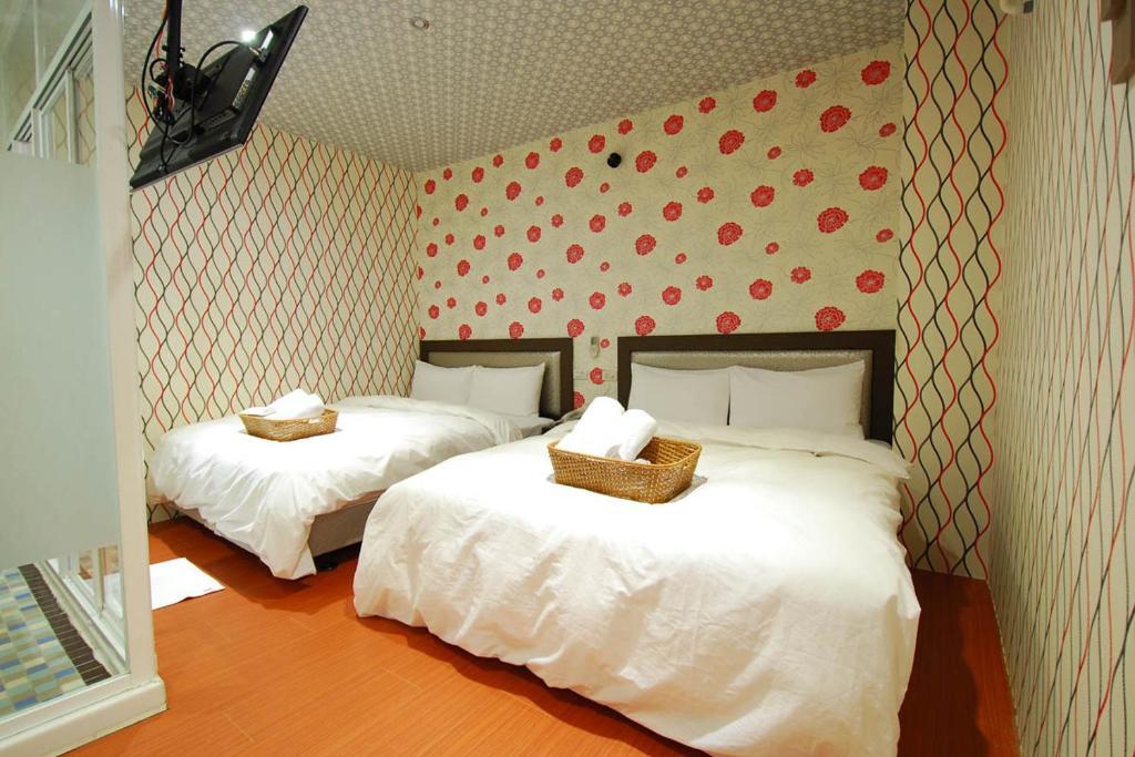 Happiness Inn Taipéi Habitación foto